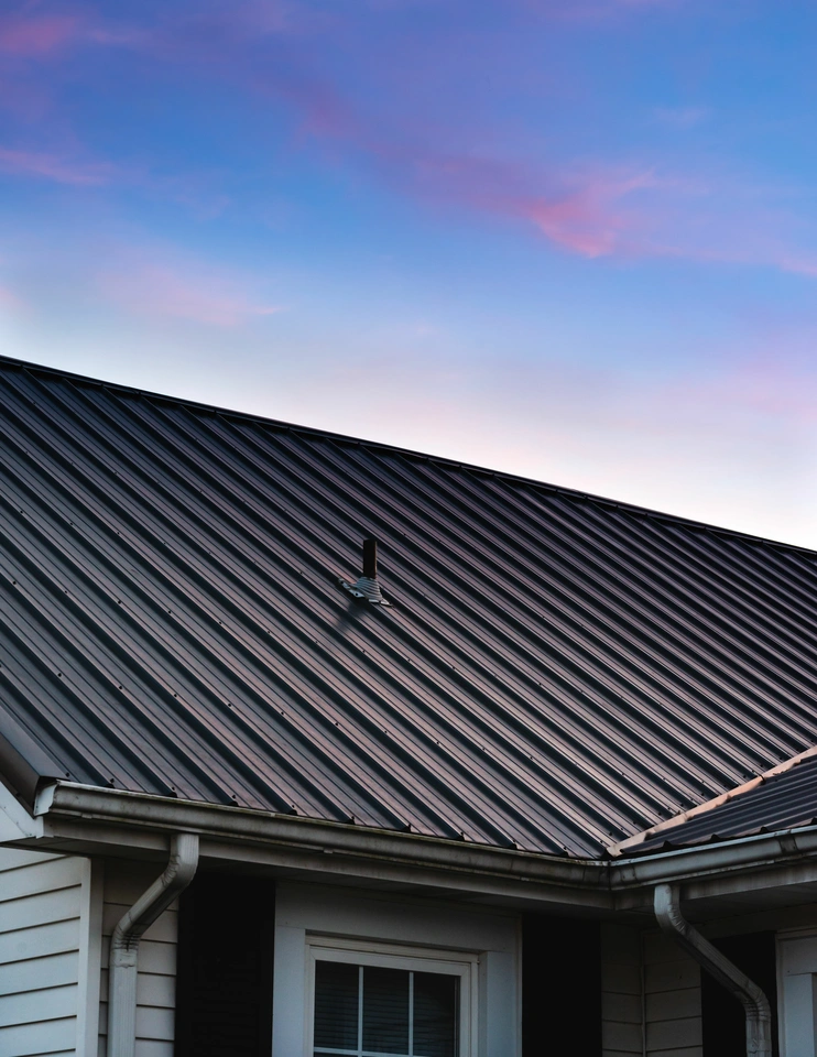 metal roof for a home