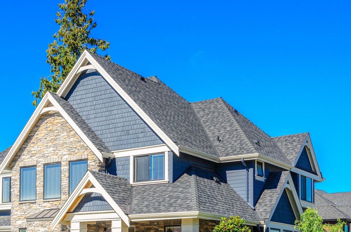 the roof of the house with nice window roof types