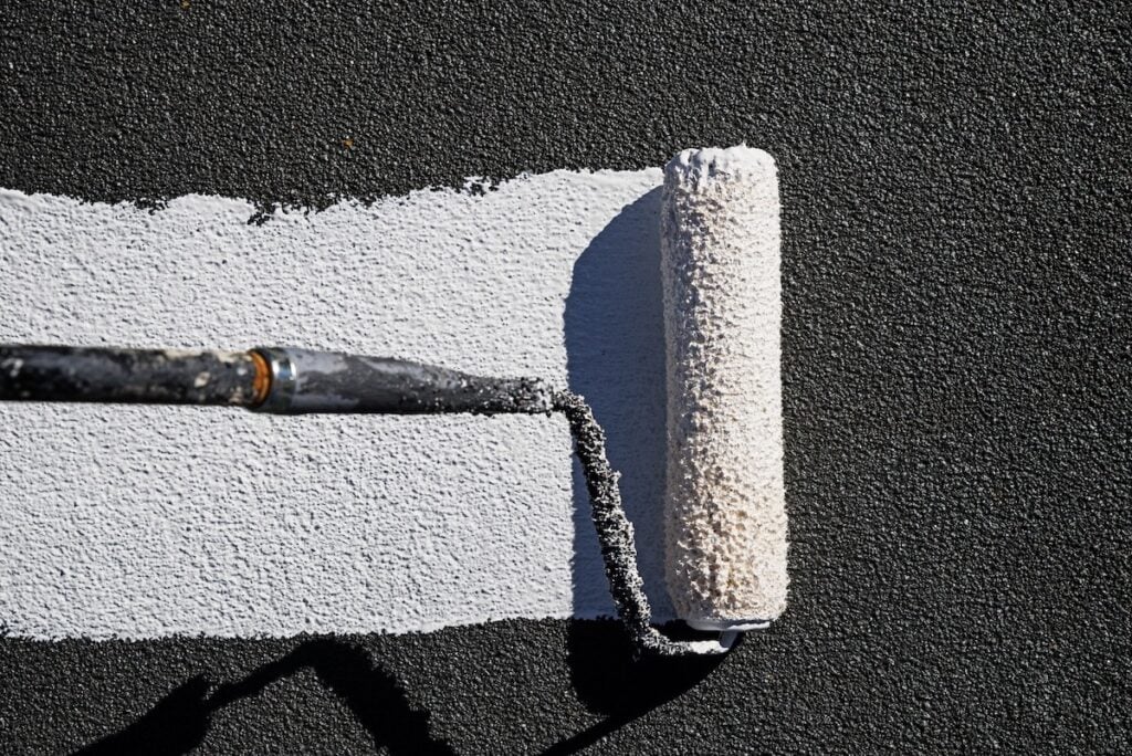 can you paint a tpo roof