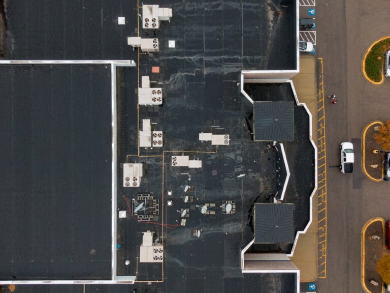 Commercial Roof Photos - Drone